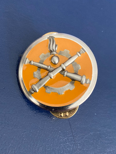 French - Collet Material Institute Cap Badge