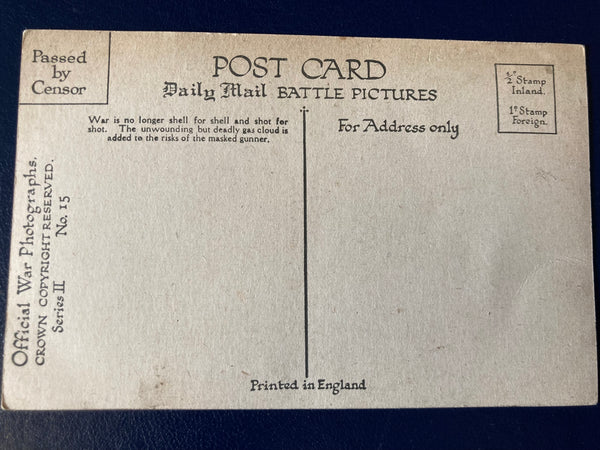 WW1 - Daily Mail Postcard
