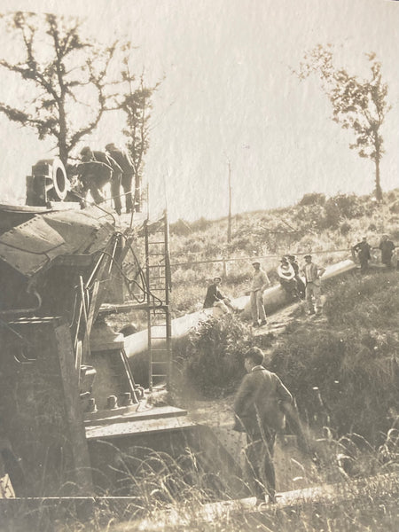 WW1 - Big Bertha Stereoscopic Photo