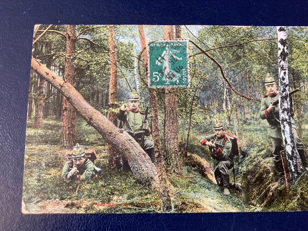 Pre WW1 - German Troops Postcard