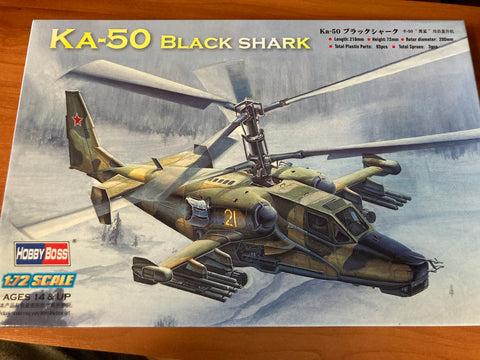 1:72 - KA-50 Black Shark Model Kit
