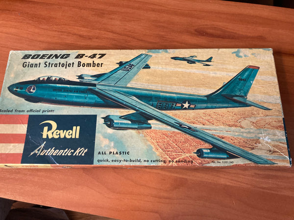 Original 1954 Revell Stratojet Model Kit