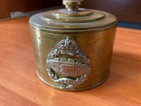 Trench Art Trinket Box