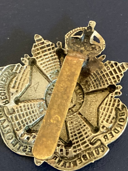 Cumberland Westmorland Border Regt Cap Badge