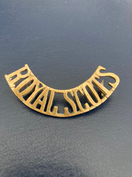 Royal Scots Shoulder Title