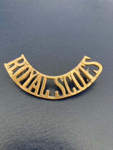Royal Scots Shoulder Title