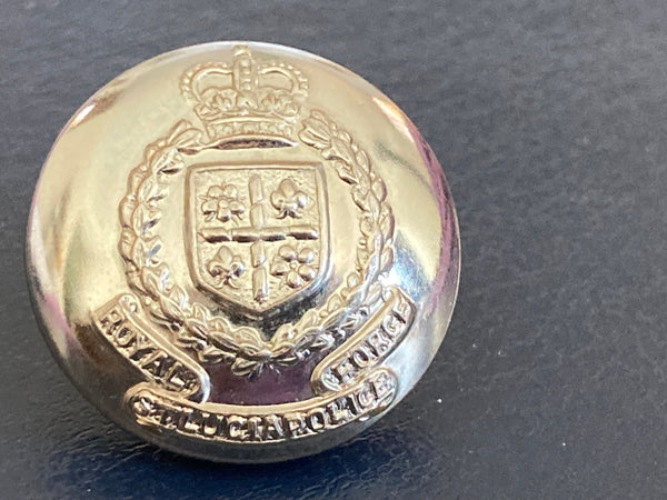 Royal St Lucia Police Force Button