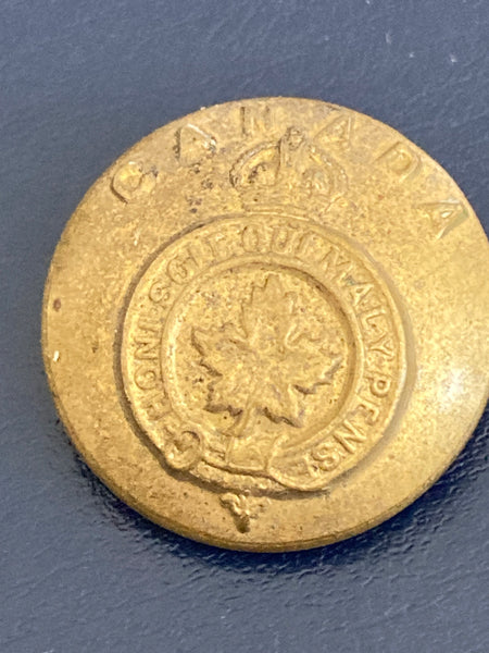 Canadian Army Button