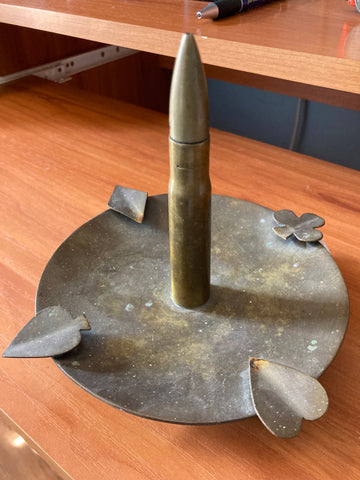 Trench Art Ashtray
