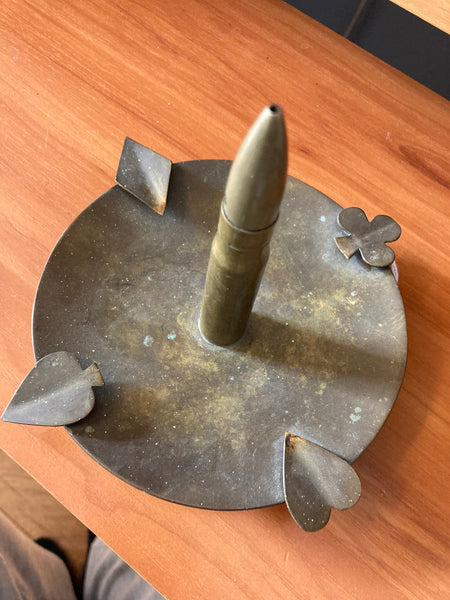Trench Art Ashtray