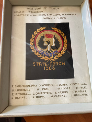 1963 - South Australia Rugby Coach’s Patch
