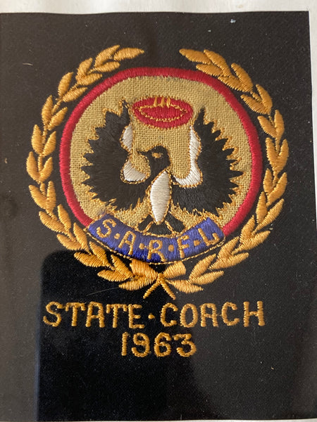 1963 - South Australia Rugby Coach’s Patch
