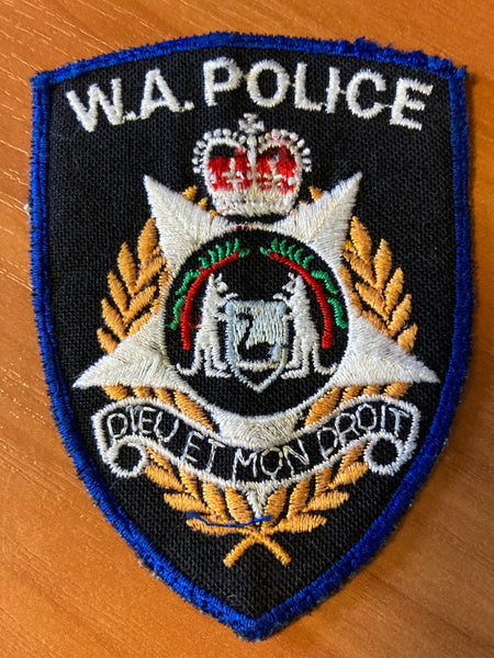 Obsolete- WA Police Patch