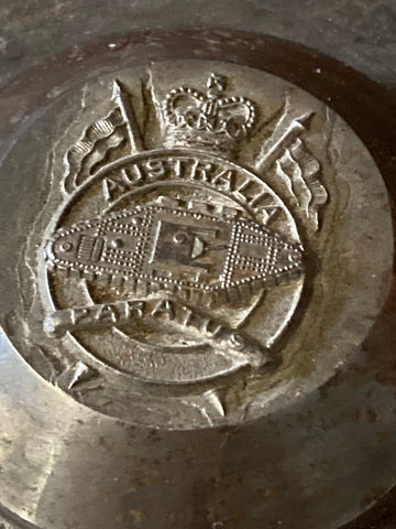 Original Australian Armoured Corps Badge Die