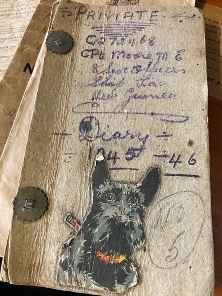 Large Lot of Diaries and Paperwork to WW2 Australian