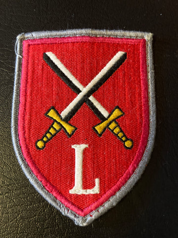 German Training Brigade Artillery School Patch