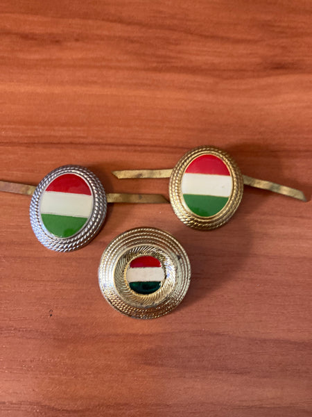 Hungarian  Army Cap Badges