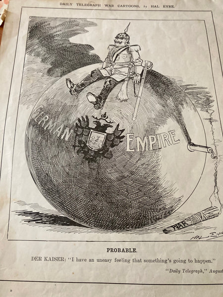 1914 - Daily Telegraph War Cartoons