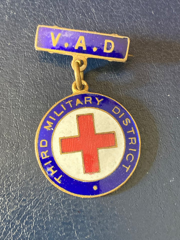 Australian Volunteer Aid Detachment Enamel Badge