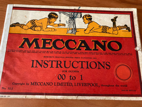 Meccano Instructions Booklets