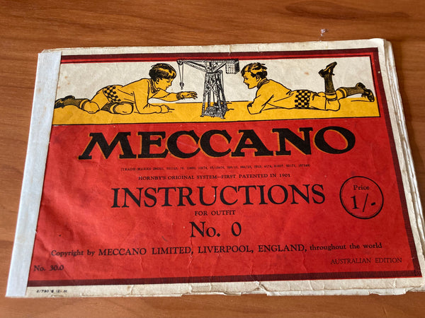 Meccano Instructions Booklets