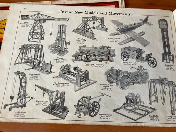 Meccano Instructions Booklets