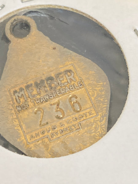 Nelson Memorial Club Fob