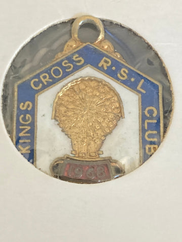 1968 - Kings Cross RSL Fob