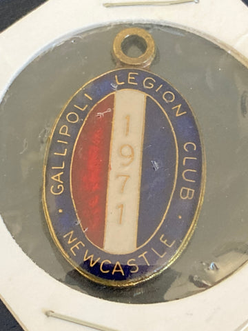 1971 - Gallipoli Legion Club Fob