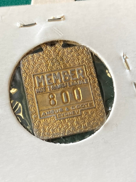 1970 - Canterbury Hurlstone Park RSL Fob