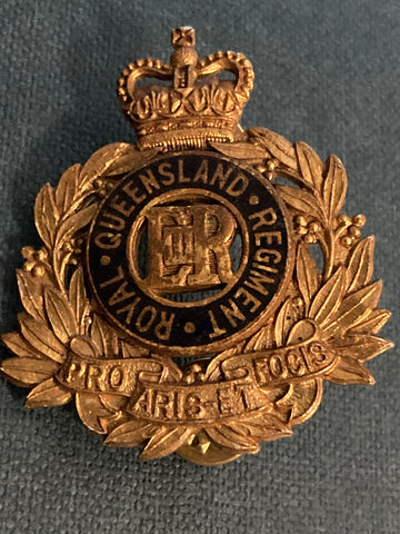 Royal Queensland Regiment Cap Badge