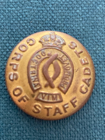 Corps of Staff Cadets Button