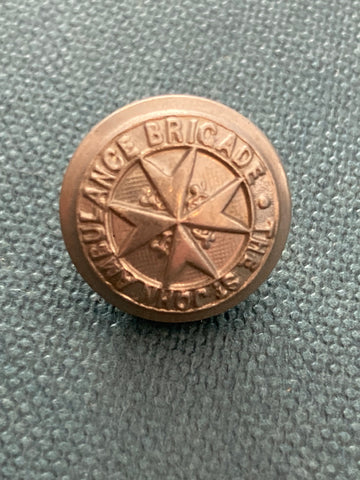 St John Ambulance Brigade Button