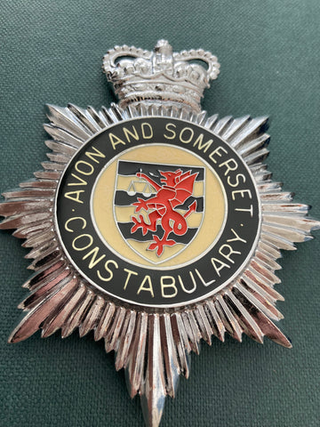 Avon & Somerset Constabulary Helmet Plate