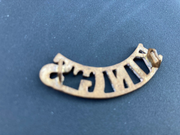 King’s Own Regt Title Badge