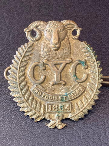 NZ - 1st Mounted Rifles Cap Badge