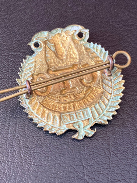 NZ - 1st Mounted Rifles Cap Badge
