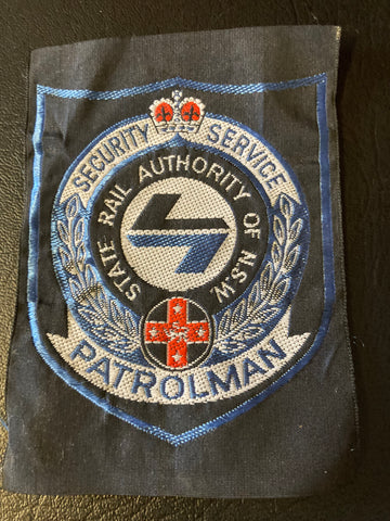 NSW Rail Authority Patch