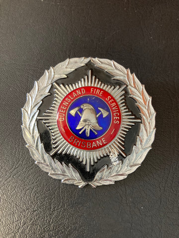 Queensland Fire Services Brisbane Cap Badge