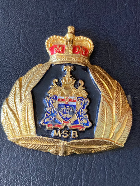NSW Maritime Service Board Cap Badge