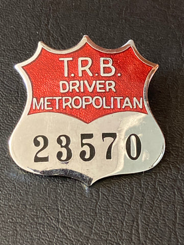 Vic Transport Regulation Board Badge