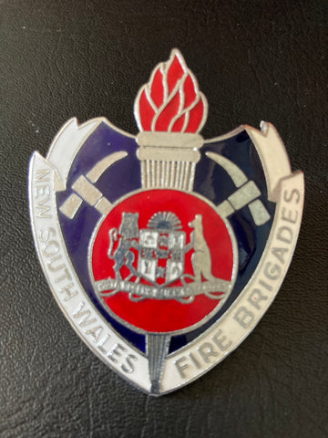 NSW Fire Brigade Cap Badge