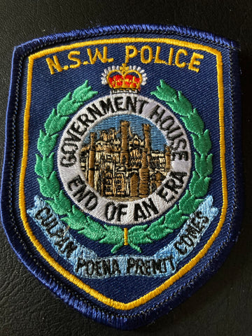 NSW Police Government House Patch