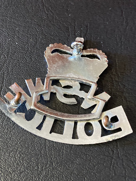 NSW Police Skeleton Cap Badge