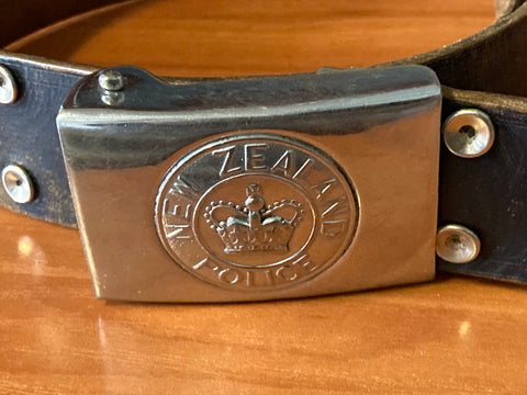 Vintage- NZ Police Belt