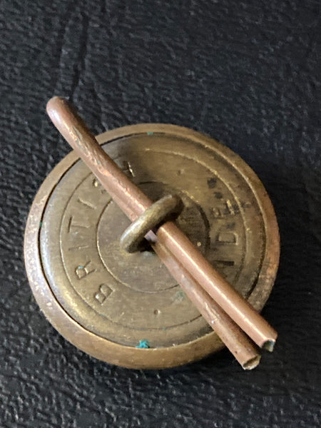 NZ Railways 25.4mm Button