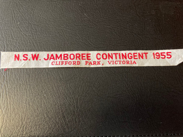 1955 - NSW Jamboree Contingent Ribbon