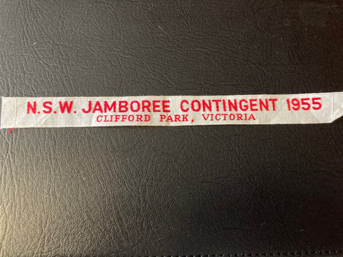 1955 - NSW Jamboree Contingent Ribbon