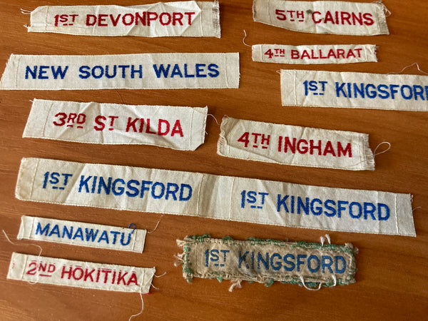 Collection of Mixed Scouting Patches