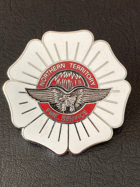 Unofficial NT Fire Service Cap Badge